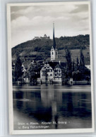 10696671 Stein Rhein Stein Rhein Kloster St Georgen Burg Hohenklingen * Stein Am - Autres & Non Classés