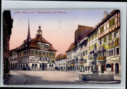 10696652 Stein Rhein Stein Rhein Rathausplatz * Stein Am Rhein - Andere & Zonder Classificatie