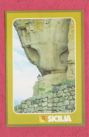 Castiglione Di Sicilia. Colonna Del Castello- CT-. Formato Piccolo, Nuova, Verso Diviso. Ed Della Regione Siciliana. - Other & Unclassified