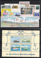 SPM - Année Complète 1994 - YV 592 à 608 N** MNH Luxe , Cote 39,90 Euros - Annate Complete