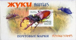 Russie 2003 Yvert N° 6734-6738 ** Insectes Emission 1er Jour Carnet Prestige Folder Booklet. - Unused Stamps