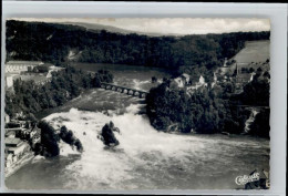 10696536 Schaffhausen SH Schaffhausen Neuhausen Rheinfall Fliegeraufnahme * Scha - Sonstige & Ohne Zuordnung