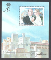 Monaco - 2011 - BF 100 - Neuf ** - Couple Princier - Blocks & Sheetlets