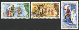 Hungary 1967 - Mi 2355/56 & 60 - YT 1917/18 & 23 ( Operas ) - Used Stamps
