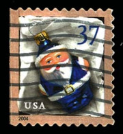 Etats-Unis / United States (Scott No.3889 - Noël / 2004 / Christmas) (o)  P3 Left - Carnet / ATM / Booklet - Usati