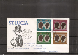 Napoléon ( FDC De Sainte-Lucie De 1969 à Voir) - Napoléon