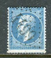 Superbe N° 22 - Cachet GC 4499 ( Le-Lac-Ou-Villers - Doubs ) - 1862 Napoléon III.