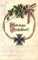 WW1 - Gott Segne Deutschland - Feldpost - Patriotiques