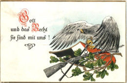 WW1 - Gott Und Das Recht - Feldpost - Patriotiques
