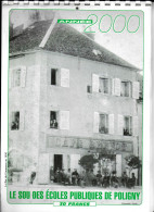 (Divers). Document Historique. Poligny. Calendier Du Sou Des Ecoles. 2000 - Historische Dokumente