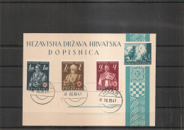 Croatie - Croix-Rouge ( Commémoratif De 1941 à Voir) - Croacia