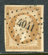 Superbe N° 13A - Cachet PC 4041 ( Jeumont - Nord ) - 1853-1860 Napoléon III.