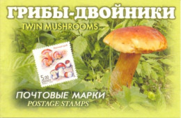 Russie 2003 Yvert N° 6742-6746 ** Champignons Emission 1er Jour Carnet Prestige Folder Booklet. - Ungebraucht