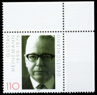 BRD 1999 Nr 2067 Postfrisch ECKE-ORE X22B976 - Unused Stamps