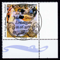 BRD 1999 Nr 2061 ZENTR-ESST ECKE-URE X22EA82 - Oblitérés