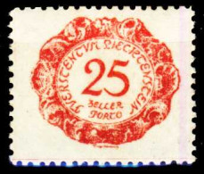 LIECHTENSTEIN PORTOMARKEN 1920 Nr 5 Postfrisch X2641AA - Strafportzegels