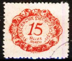 LIECHTENSTEIN PORTOMARKEN 1920 Nr 3 Gestempelt X264172 - Strafportzegels