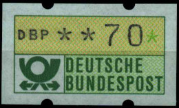 BRD ATM 1981 Nr 1-1-070 Postfrisch S4AF976 - Machine Labels [ATM]