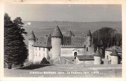 38-VIRIEU SUR BOURBE-LE CHÂTEAU FORT-N°364-C/0355 - Virieu