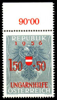 ÖSTERREICH 1956 Nr 1030 Postfrisch ORA X336B36 - Nuevos