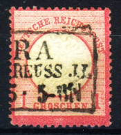 D-REICH Nr 19 Zentrisch Gestempelt X38CBDE - Used Stamps