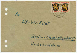 FRANZ. ZONE ALLG. AUSG. Nr 6 BRIEF MEF X5BC2F2 - Amtliche Ausgaben