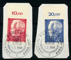 BERLIN 1964 Nr 234-235 Gestempelt Briefstück Zentrisch ORA X5EBAAE - Usados
