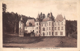 42-SAINT ROMAIN D URFE-CHÂTEAU DE GENNETINES-N°364-H/0193 - Other & Unclassified