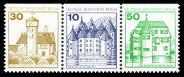 BERLIN ZUSAMMENDRUCK Nr W71 Postfrisch 3ER STR S9F0742 - Zusammendrucke