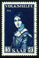 SAARLAND 1956 Nr 376 Gestempelt X5F68B6 - Used Stamps