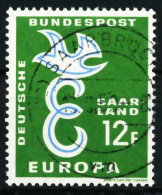 SAAR OPD 1958 Nr 439 Zentrisch Gestempelt X5F6DBE - Used Stamps