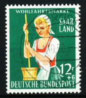 SAAR OPD 1958 Nr 442 Zentrisch Gestempelt X5F6E02 - Used Stamps