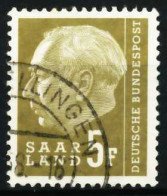 SAAR OPD 1957 Nr 411 Gestempelt X5FA2EE - Used Stamps
