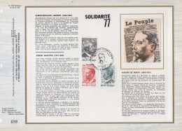 Belgique - CEF N°208 - Solidarite - 1971-1980