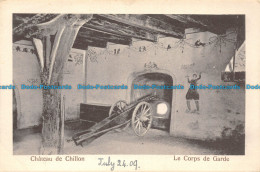 R109874 Chateau De Chillon. Le Corps De Garde. B. Hopkins - Monde