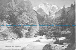 R109878 Lutschine Und Jungfrau. B. Hopkins - Monde