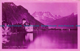 R109880 Chateau De Chillon Et Dents Du Midi. No 5347. B. Hopkins - Monde