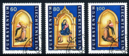 LIECHTENSTEIN 1995 Nr 1120-1122 Gestempelt SA191E6 - Gebraucht