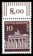 BERLIN DS BRAND. TOR Nr 286WOR Ungebraucht ORA X60DB06 - Unused Stamps
