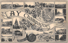 51-AY CHAMPAGNE-N°366-G/0283 - Ay En Champagne