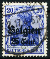 BES 1WK LP BELGIEN Nr 18a Gestempelt X629CF6 - Besetzungen 1914-18