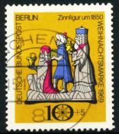 BERLIN 1969 Nr 352 Zentrisch Gestempelt X639ABE - Usados