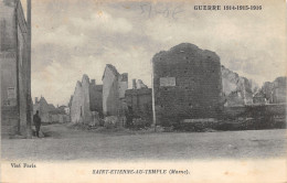 51-SAINT ETIENNE AU TEMPLE-DETRUITE -N°367-B/0321 - Altri & Non Classificati