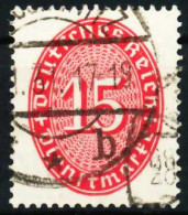 DEUTSCHES-REICH DIENST Nr 124 Gestempelt X642F32 - Dienstmarken