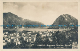 R110396 Lugano. Panorama Generale E Monte. S. Salvatore. Alfredo Finzl. 1926 - Welt