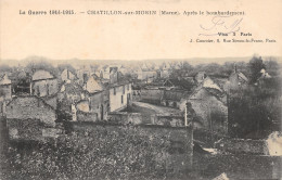 51-CHATILLON SUR MORIN-BOMBARDEMENT-N°366-H/0195 - Other & Unclassified