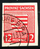 SBZ PROV. SACHSEN Nr 71X Gestempelt X656096 - Andere & Zonder Classificatie