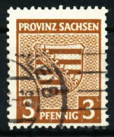 SBZ PROV. SACHSEN Nr 74X Gestempelt X656472 - Andere & Zonder Classificatie