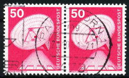 BRD DS INDUSTRIE U. TECHNIK Nr 851 Gestempelt WAAGR PAAR X668162 - Used Stamps