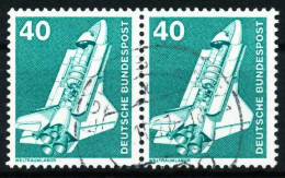 BRD DS INDUSTRIE U. TECHNIK Nr 850 Gestempelt WAAGR PAAR X6681F6 - Used Stamps